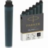 Картридж для перьевой ручки PARKER Z17 MINI BLACK 6 шт CW1950407
