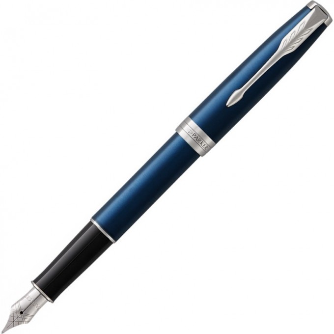 Перьевая ручка PARKER SONNET CORE F539 () LaqBlue CT M 1945364