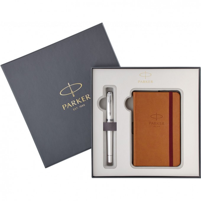 Подарочный набор PARKER: Перьевая ручка PARKER URBAN PREMIUM PEARL + блокнот 2018975