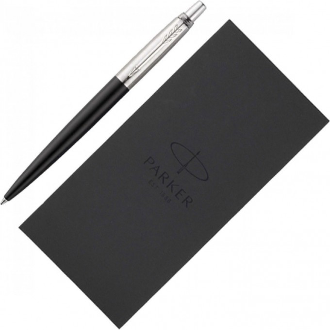 Подарочный набор PARKER: Ручка шариковая PARKER JOTTER BOND STREET BLACK CT + блокнот 2020375