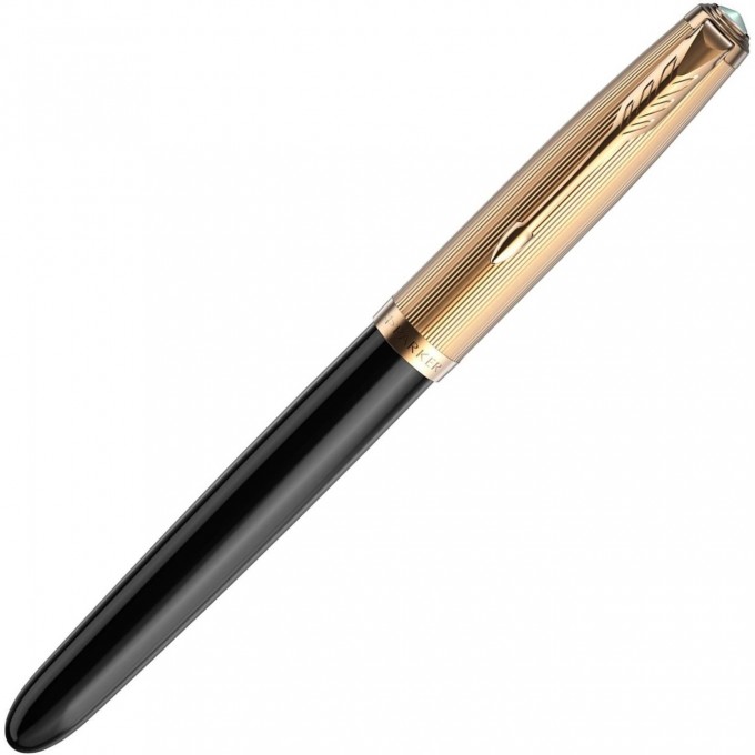 Ручка перьевая PARKER 51 PREMIUM Black GT F золото 18K 2123511