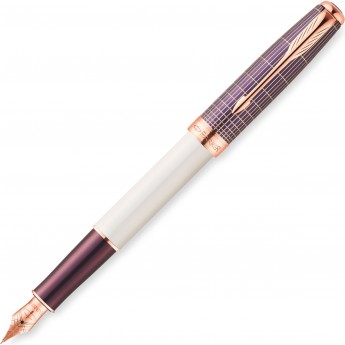 Ручка перьевая PARKER SONNET SE CONTORT PURPLE CISELE, F