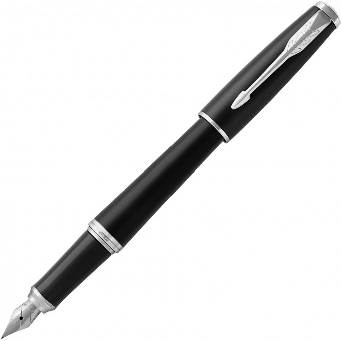 Ручка перьевая PARKER URBAN CORE MUTED BLACK CT, F 1931592