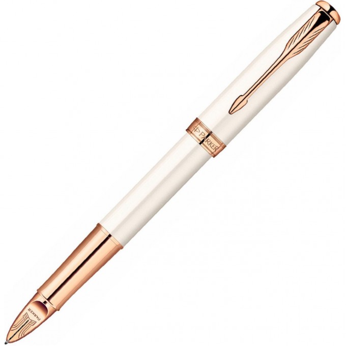 Ручка пятый пишущий узел PARKER SONNET ЖЕМЧУЖНЫЙ БЕЛЫЙ F S0975990