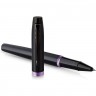 Ручка роллер PARKER IM VIBRANT RINGS T315 AMETHYST PURPLE PVD F CW2172950