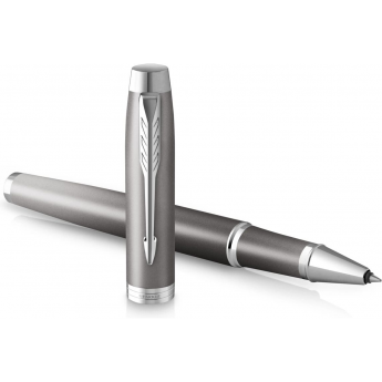 Ручка роллер PARKER IM WRITING RITUALS T331 2203897 серый/хром
