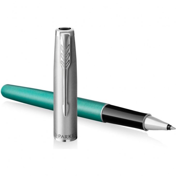 Ручка роллер PARKER SONNET ESSENTIAL SB T545 LAQGREEN CT F CW2169364