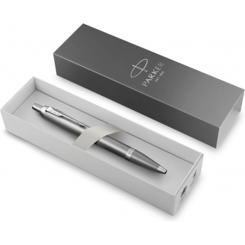 Ручка шариковая PARKER IM WRITING RITUALS K331 2203898 серый/хром