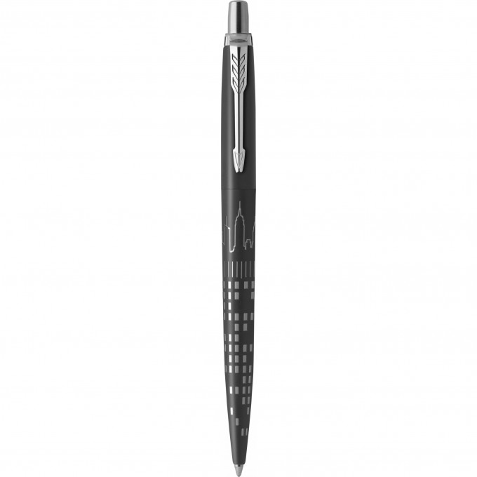 Ручка шариковая PARKER JOTTER GLOBAL ICONS SE NEW YORK CT K179 черная M синие 2187554