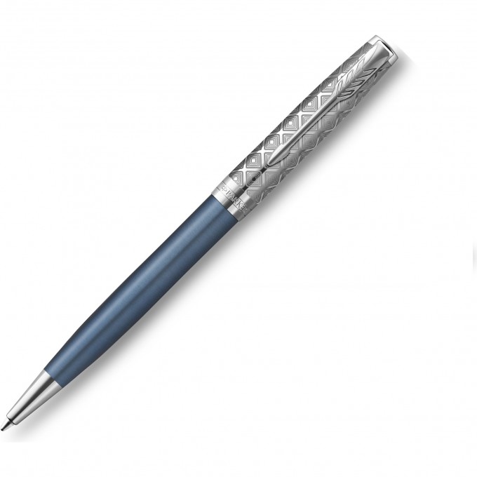 Ручка шариковая PARKER SONNET PREMIUM K537 Metal Blue CT M CW2119649