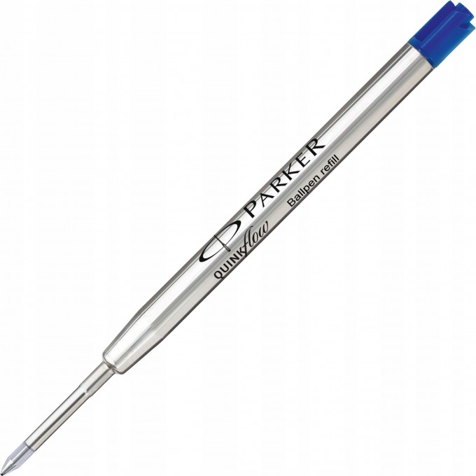 Стержень шариковый PARKER QUINKFLOW Z08 F 0.5мм синие чернила блистер R1950368